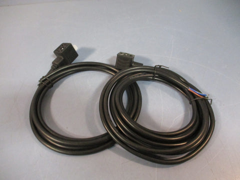 LOT OF 2 PARKER CABLE FOR SOLENOID VALVE CG1N02VL1C023N