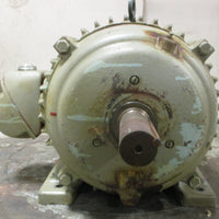 US Motors Enclosed Motor Asbestos Protected Motor 3 PH 10HP 284J 15/8" Shaft Di