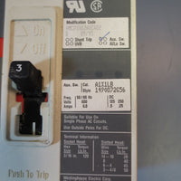 Westinghouse Series C 3 A 3 Pole 600VAC 250 VDC HMCPS003A0CA02 Circuit Protector