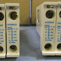 (Lot of 13) Eaton Cutler Hammer (Lot of 6 H2006B3 Lot of 7 H20063) Heater Pack