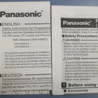 Panasonic FPG-C32T2 Control Unit (Transistor Output Type) AFPG2643 24V 0.5A