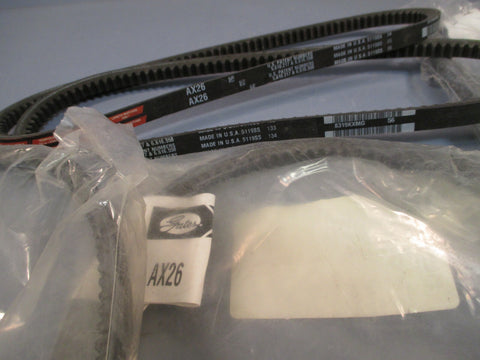 GATES TRIPOWER VBELT (LOT OF 6) AX26