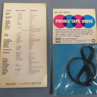 Lot of 2 GC Electronics 142418 Phono/Tape Drive Smaller Circumference NOS