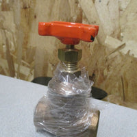 STOCKHAM GLOBE VALVE 1/2" BRONZE CLASS 125, 125SWP, 200CWP, FIG B13T