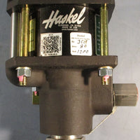 Haskel 4B-14 Air Driven Fluid Pump 100psi Max Air Drive 1500psi Max Out Pressure
