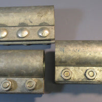 Lot of 3 Conair 412 312 6000 2.250" Pipe Compression Coupling 6" Long 3 Bolt Use