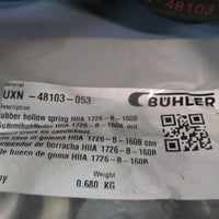 Lot of (5) Buhler Hollow Spring Rubbers Bushings for MQRF Purifier UXN48103053