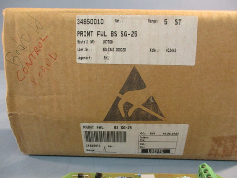 Loepfe SG 25 34850010 Control Board