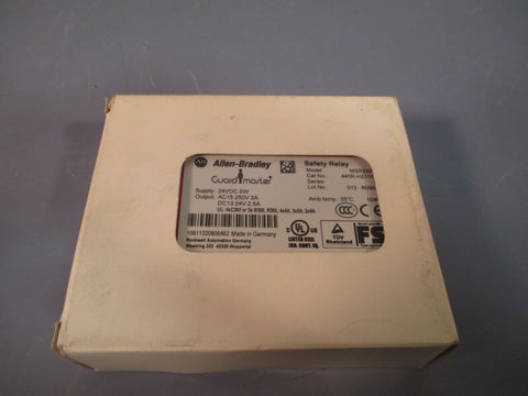 Allen-Bradley "MSR230P" Guardmaster Safety Relay 24VDC Series B 440R-H23180