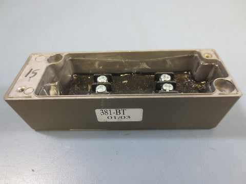Sentrol 381BT Disconnect Door Switch 48V Vac Ac/Dc
