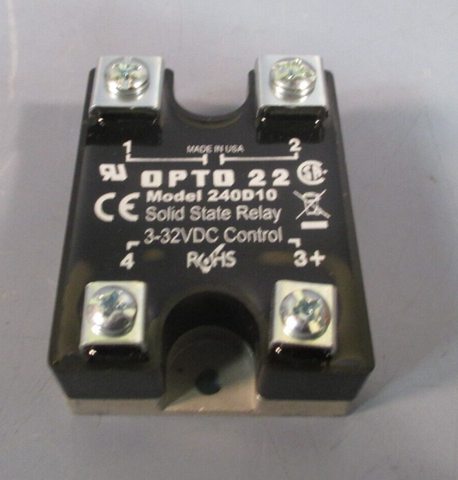 OPTO 22 SOLID STATE RELAY 3-32 VDC MODEL 240D10