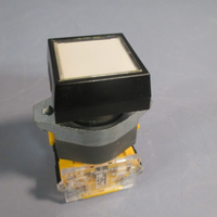 EAO Switching Element/Contact Block w/White PushButton 704.901.3