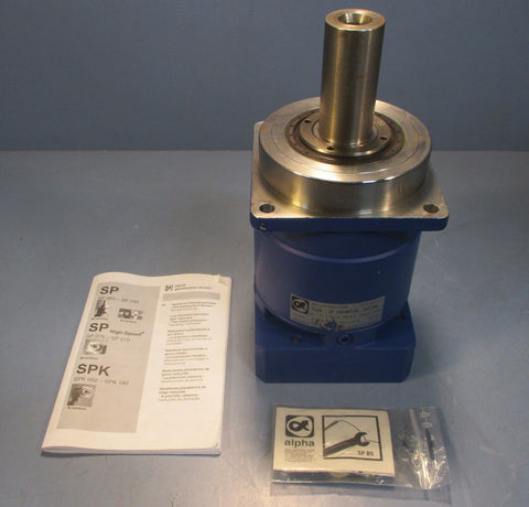 Alpha SP 140MF220021000 Inline Gear Speed Reducer Head 20:1 Ratio NWOB