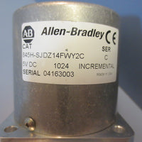 Allen Bradley Encoder 854SJDZ14FWY2C Ser C 5 VDC 1024 Incremental