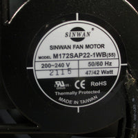 SINWAN Fan Motor 200240V, 50/60 Hz, 47/42 Watt M172SAP221WB(55)