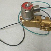Versa Valve VSG4322GXXD024 4Way Brass Solenoid Valve 24 VDC