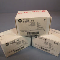 LOT OF 3 ALLEN BRADLEY STEADY LED STACK LIGHT SERIES A 885E24TL4