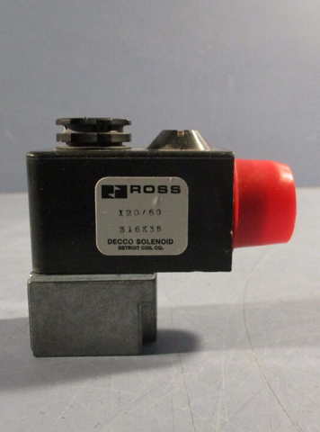 Ross Decco Solenoid w/Coil 120/60 316K33