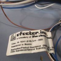 IFM EFECTOR ELECTRICAL ADAPTER PLUG 4 POLE, 22 AWG WIRE, 250 DC E18057