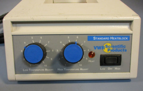 VWR Scientific 13259032 Standard Heatblock II Block Heater 4x6" Well Used