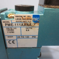 Mac 811CPM111AA193 Solenoid Valve w PME111AAAA 110/120V VAC 4 Way