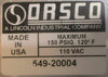 Orsco 549-20004 Air Nozzle Valve 110/120V 150PSIG 8VA Solenoid Valve