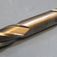 Putnam Double End Mill Cutter, 3/4", Cobalt, LD=4.081, 4FL, USA