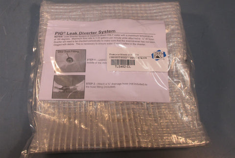 PIG TLS462CL Pipe Leak Diverter Bag and Hose System Clear NIB