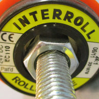 Interroll Rollerdrive EC110 Roller, 24V 24:1 7/16" Hex Head 8.E13.P44.H1A19.00