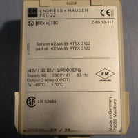 Endress Hauser FEC 22 Limit Switch Insert FEC22 90250V 4763Hz 2 Relay DPDT