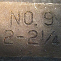 Standard Snap Gauge/Gage No. 9 Range 2" to 2-1/4" 2.119-2.124