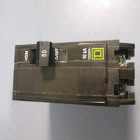 Square D Bolton Mianture Circuit Breaker 50 Amp 2 Pole 120/240V QOB250