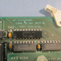 Modicon JC Systems 100710001B Link Circuit Board REV B 3 Integrated Circuits
