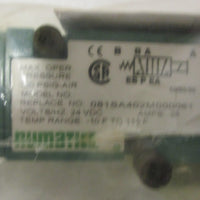 Numatics 081SA402M000061 Solenoid Valve 150 PSIG Max 24 VDC 26 A