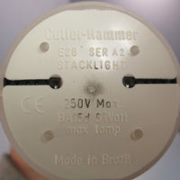 Cutler-Hammer E26YED15V5 Dual Flashing Stacklight Base Ser A2 1.5kV 240V AC/DC