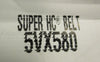 Gates 5VX580 Super HC Belt Cogged V-Belt 5/8" Top Width 58" Nominal Outside L