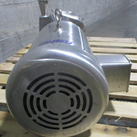 Fristam FPR742180 Hygenic Centrifugal Pump w/ Baldor CSSEWDM3711T 10HP Motor