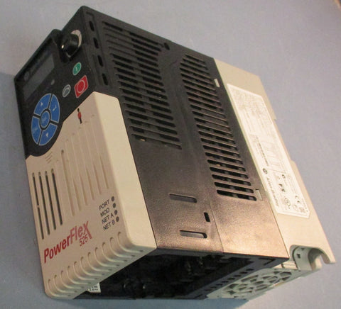 Allen Bradley 25BD1P4N104 AC Drive PowerFlex 525 Ser A 0.5HP 3Phase 600Hz