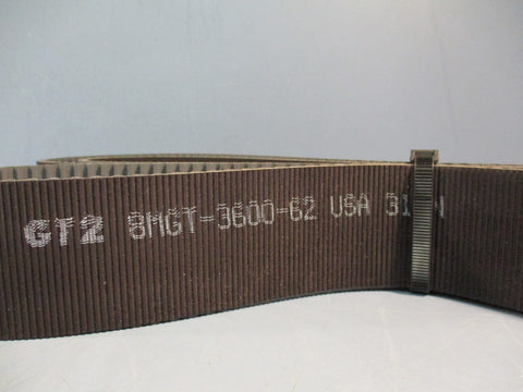GATES POLY CHAIN GT CARBON BELT  8MGT-3600-62 8 mm PITCH, 62 mm WIDTH, 450 TEETH