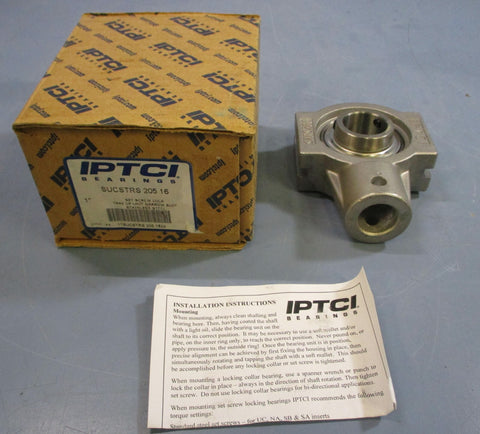 IPTCI Bearings SUCSTRS20516 Take Up Bearing 1" Bore Set Screw Lock