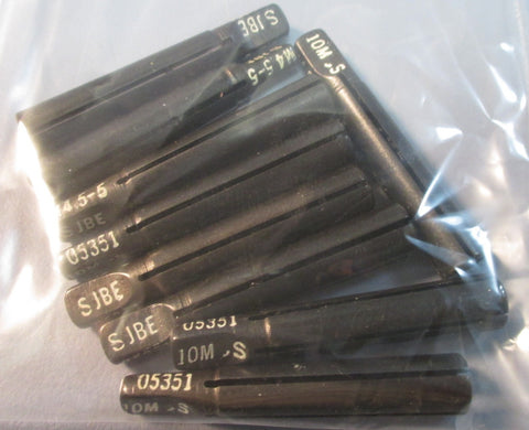 Scully Jones 05351 SJBE #10, 4.55.0MM Tap Extension Lot of 9