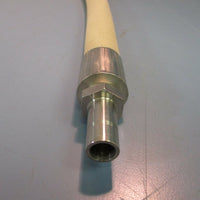 RubberFab Silicone Hose 08RFSV08CTASS-60 ½inIDx60inLG  ½in Adapter Wire Enforced