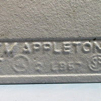 Appleton LB67 Conduit Body 2" Bottom Ported Form 7 NWOB