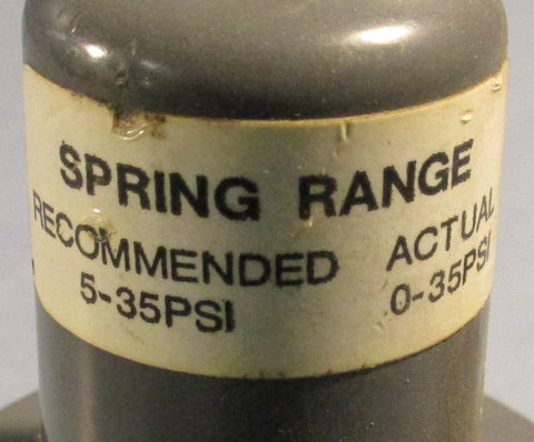 Fisher Controls Pressure Regulator Type 67AF 250 Psi Max Inlet