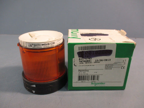 Schneider XVB-C35 Orange Steady Light Unit 12-230V IP66, 12...230V