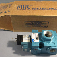 Mac Valves 56C-33-611JC Solenoid Valve 130B-611JC 24VDC Vac to 150PSI