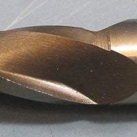 Weldon Taper End Mill Cutter, 3/8x4-3/8", 3°, T3-12S-4, 3FL, E89, HS, USA