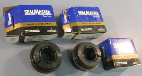 SealMaster ER18T Ball Bearing Insert Gold Line 11/8" Bore 21/2" OD Lot of 3