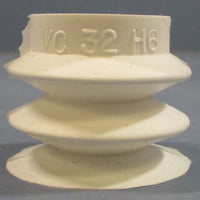 (Lot of 50) Vicas VC 32 H6 Silicone Vacuum Cup 33mm W 28mm H w/o Fitting VC32H6