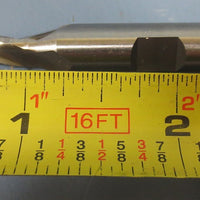 Weldon 2° Tapered End Mill: T26A2, 3/16"DIA, 3/8"SHK, 20472, 3FL, USA